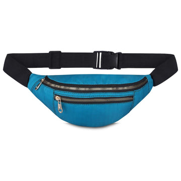 KUKLAR Waist Bag for Men and Women Travel Chest Bag for Men Travel Fanny Pack for Women Waist Bag for Women Side Bag for Men Travel Accessories, Mobile Bag, Money Bag (Blue)