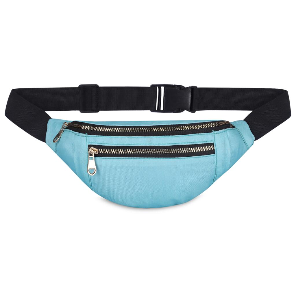 KUKLAR Waist Bag for Men and Women Travel Chest Bag for Men Travel Fanny Pack for Women Waist Bag for Women Side Bag for Men Travel Accessories, Mobile Bag, Money Bag (Sky Blue)