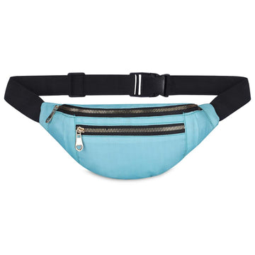 KUKLAR Waist Bag for Men and Women Travel Chest Bag for Men Travel Fanny Pack for Women Waist Bag for Women Side Bag for Men Travel Accessories, Mobile Bag, Money Bag (Sky Blue)