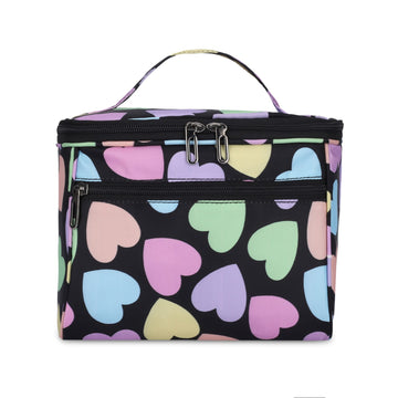 KUKLAR Printed Bag with Zipper, Multicolour Pattern(Heats Print)